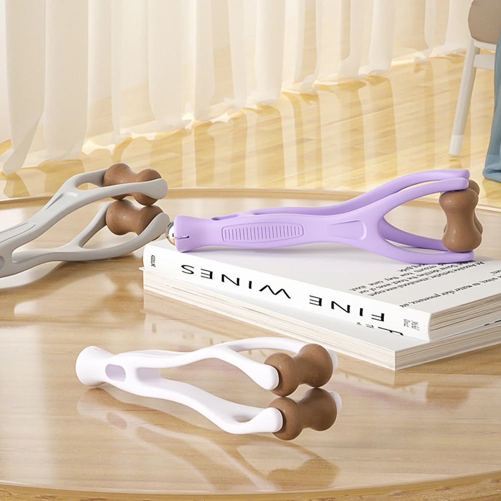 مدلك يدوي مفصل يدوي لتدليك ميريديان أصابع نحيلة لتنظيف نقاط الوخز مشبك تدليك إصبع الحجر #2