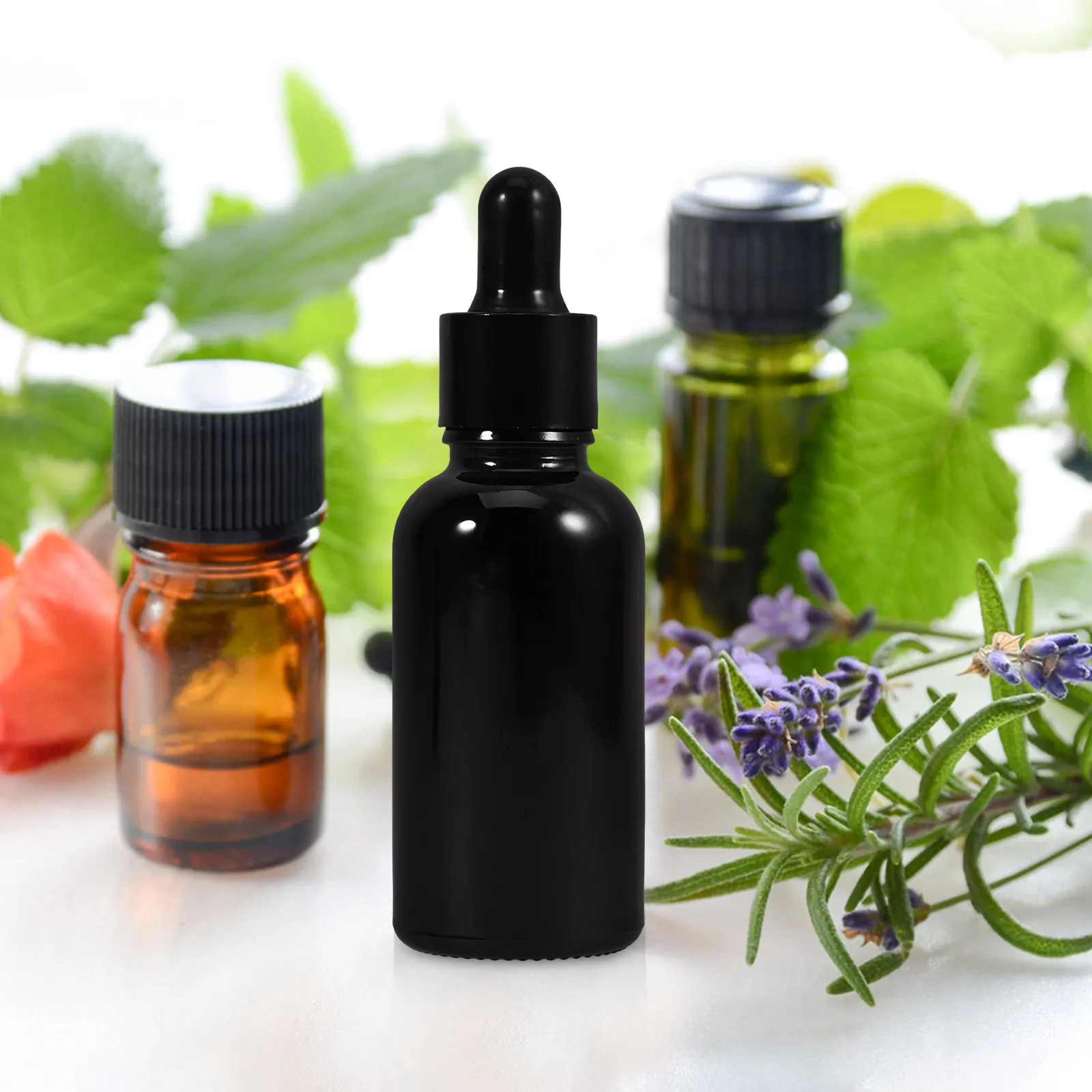 

6 Pcs Essential Oil Bottle Adorable Aromatherapy Dropper Bottles Empty for Oils with Glass