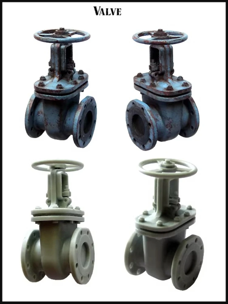 1:35 Cast Resin Model Assembly Kit, GK, Resin Valve Modification, Unpainted