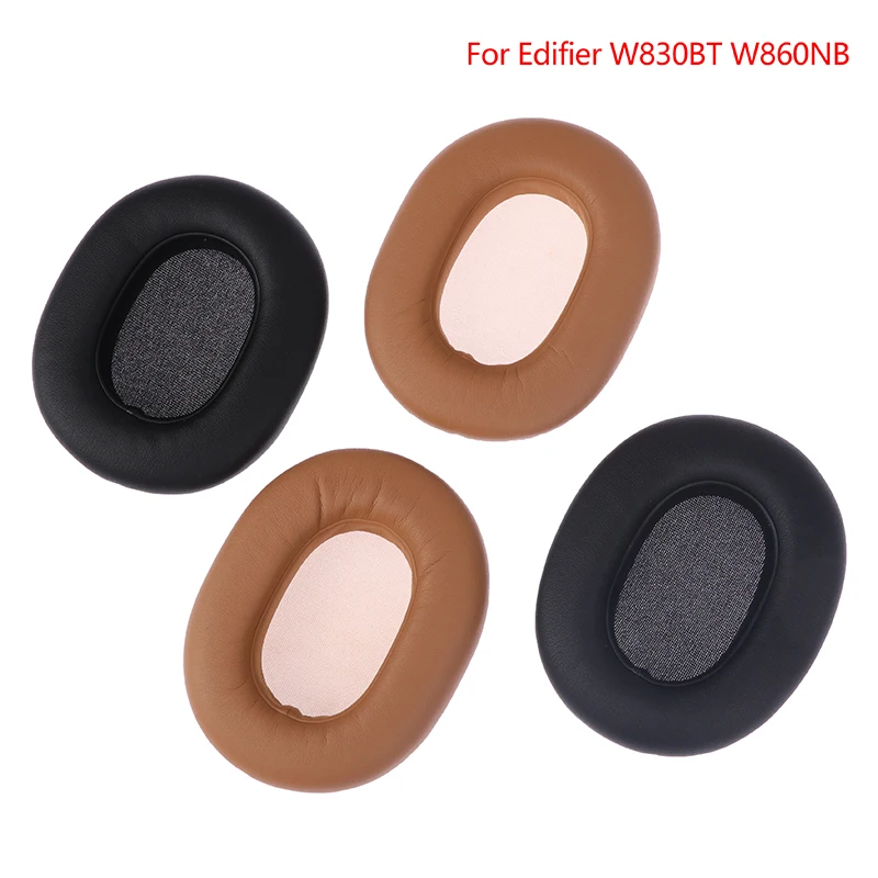 1Pair Fit Perfectly High Quality Earpads For Edifier W830BT W860NB Headphones Replacement Foam Earmuffs Ear Cushion Accessories