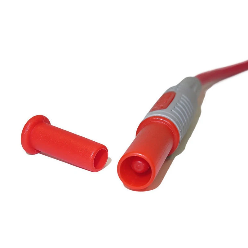 Multimeter-Messleitungen, Kabelsonde, sichere Spitze, Kabelsatz, Messleitungssatz, Krokodilklemme, Testhaken, Multimeterleitungen, Kit für die hintere Sonde – Detail 10