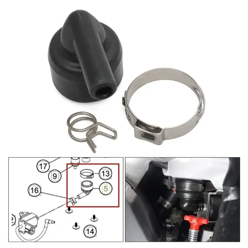 G7NA 55738061060 for TE300i 2020-2022 Motorbike Piece Oil Leak Prevention Rubber Oil Motorcycle Accessories