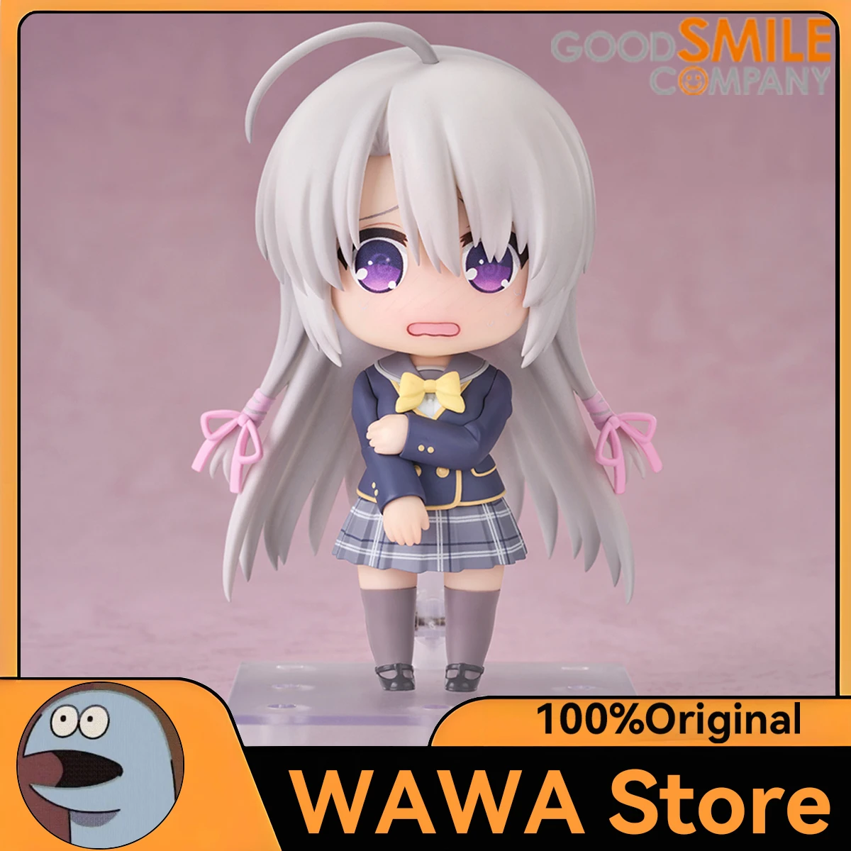 Original GSC Nendoroid 3008 Ayachi Nene Sabbat of the Witch Anime Figure Collection Model Toy 10cm Ornament Bishoujo Doll