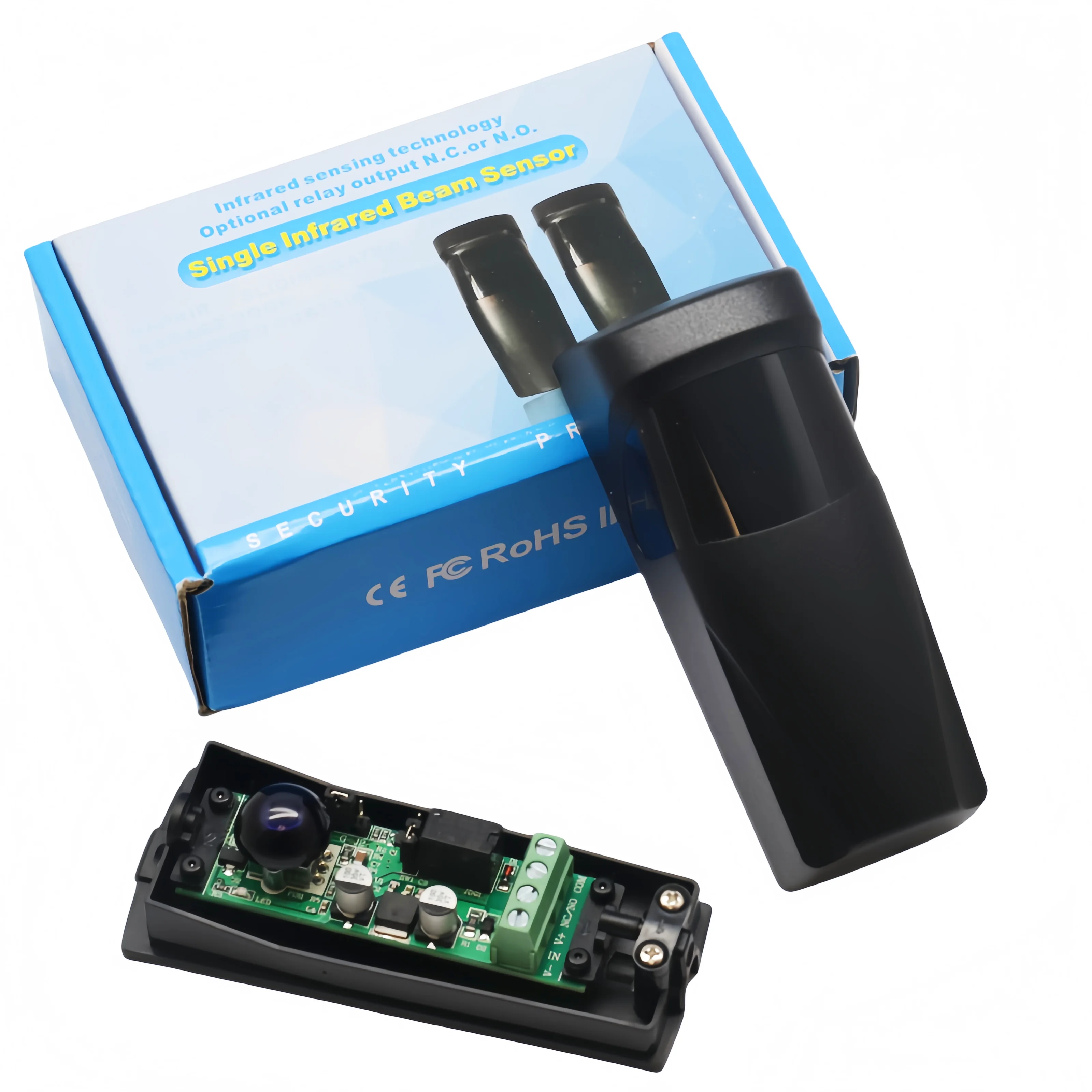 Types de portails coulissants, photocellules 12/24V, capteur infrarouge sans fil