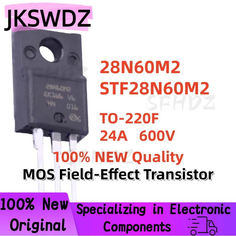 

10/20/30PCS 100% Brand New and High Quality STF28N60M2 28N60M2 TO-220F 24A 600V