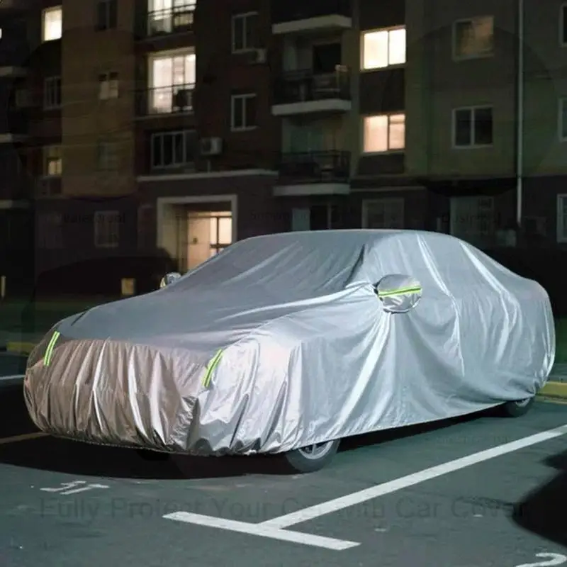 للحماية الخارجية مقاوم للماء كامل لشركة هيونداي سانتا في سم غطاء الثلج ظلة الغبار الملحقات الخارجية أغطية السيارات