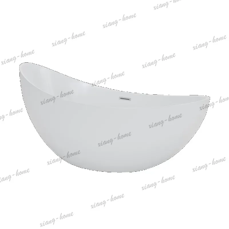Acrylic bathtub, freestanding insulation, seamless integrated art eco-friendly bathtub