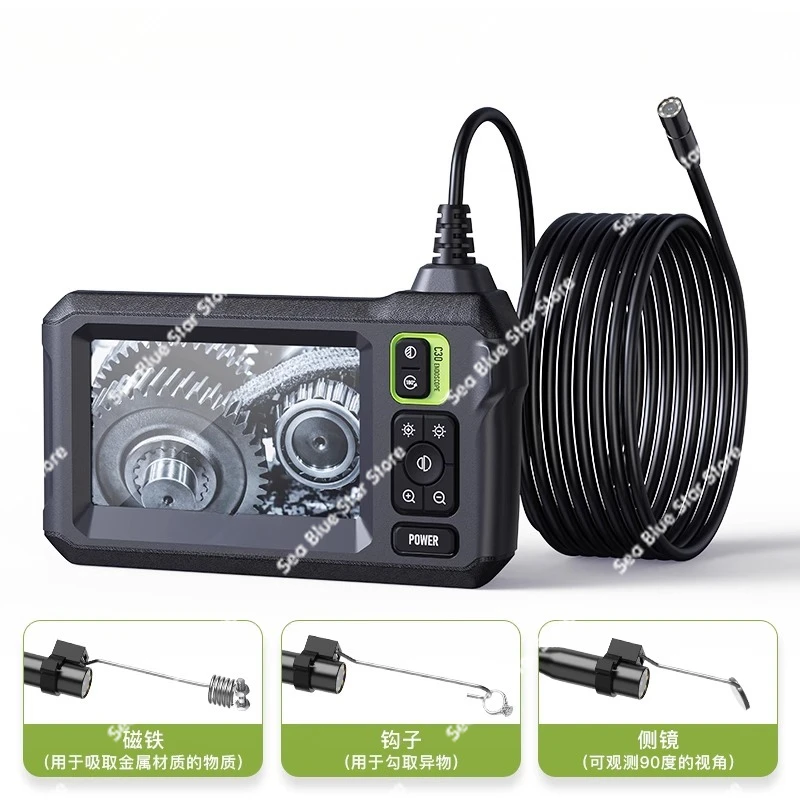 

5 million industrial endoscope high definition camera car engine maintenance probe sewer pipe visual detector