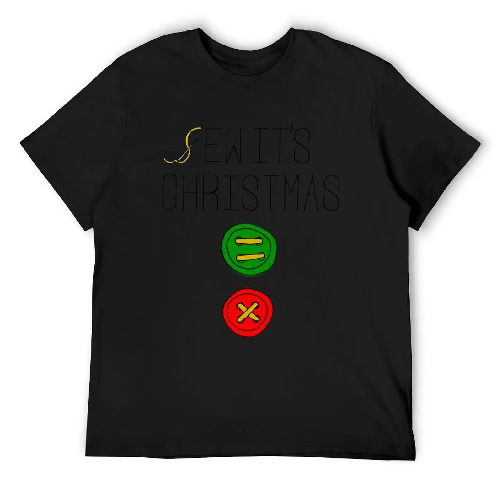 

Sew it's Christmas T-Shirt plus sizes baggy shirts for a boy anime mens graphic t-shirts funny
