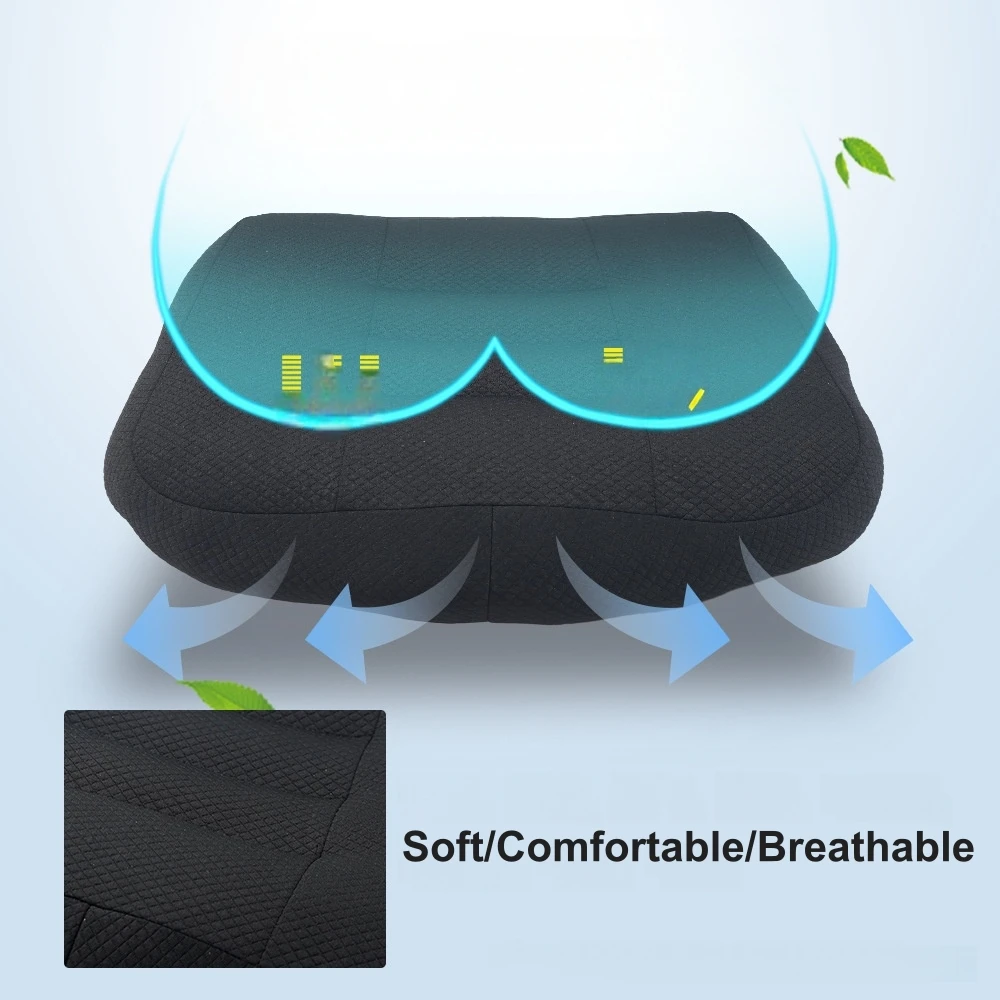 Car Seat Height-Increasing Cushion, Suitable for Shorter Drivers, Butt Cushion for Office Chairs, Car Safety Seat Cushion