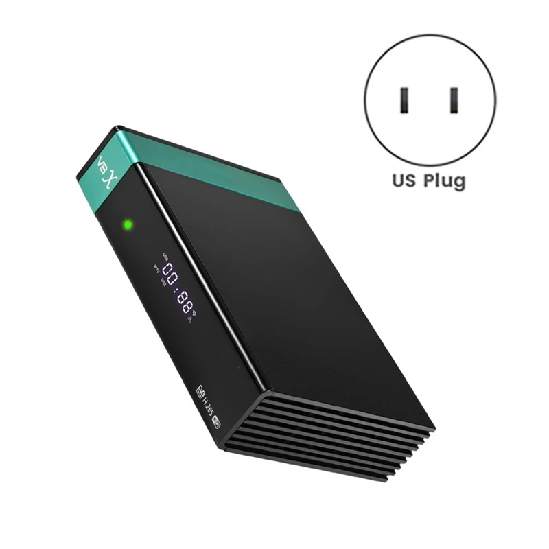 Receptor de satélite Digital FFYY-V8X DVB-S/S2/S2X Full HD 1080P HEVC Wifi incorporado compatible con tarjeta CA receptor de TV 2,4G WIFI