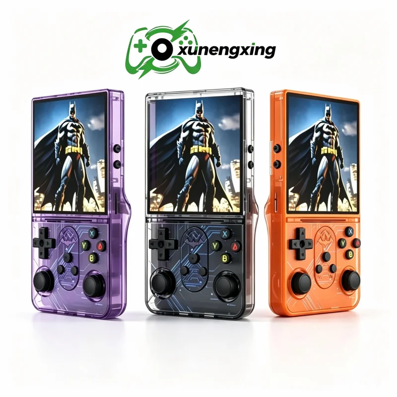 Retro Handheld Game Console R36S 3.5 Inch IPS Screen Open Source System 3500mAh Portable Pocket Game Player Classic Kids Gift