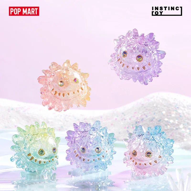 POP MART Instinctoy Poppin Ice Liquid Anime Action Figure Guess Bag Ornamento Figurine Decorazioni per la casa Bambole da tavolo Modello Regalo per ragazze