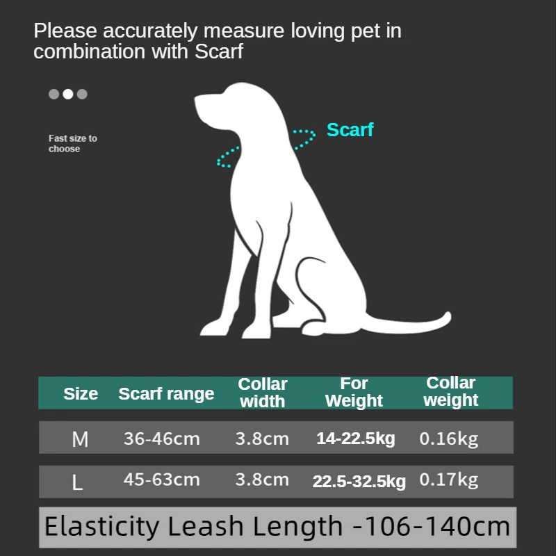 Heavy Dog Collar Tactical Collar Leash Set Adjustable Reflective Dog Training Collars for Medium Large Dogs Accessories Hunting