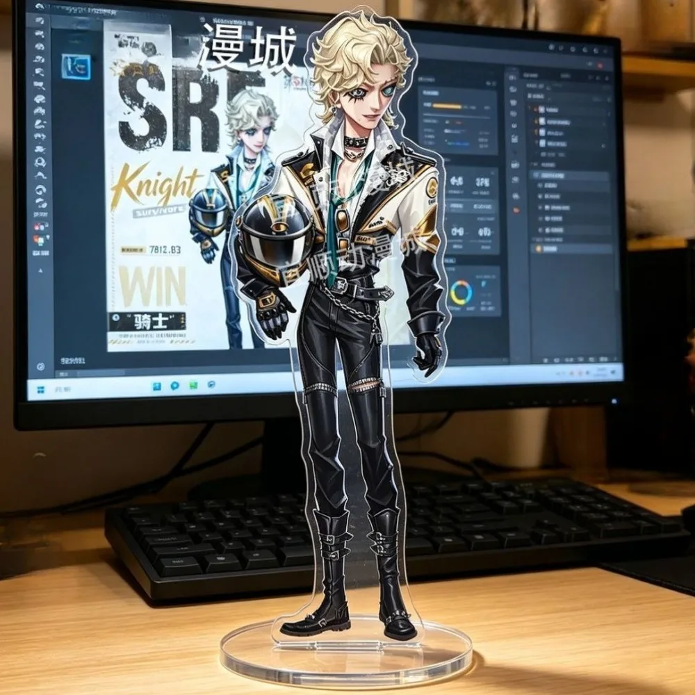 Identity V Cosplay Character Prospector Coordinator Enchantress Acrylic Plaque Exquisite Desktop Ornament Keychain Display Stand view 5