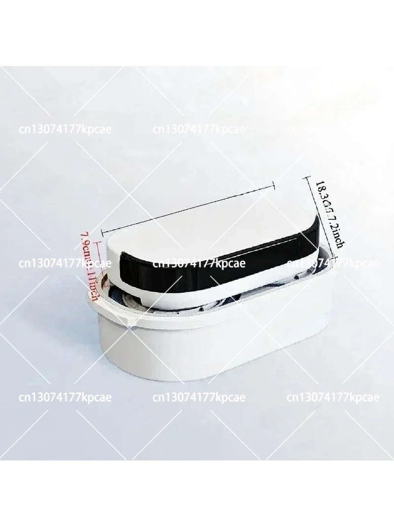 Intelligent Robot Mop, Double-Towing Automatic Floor Cleaner, No-Wash Dust Removal & Humidification