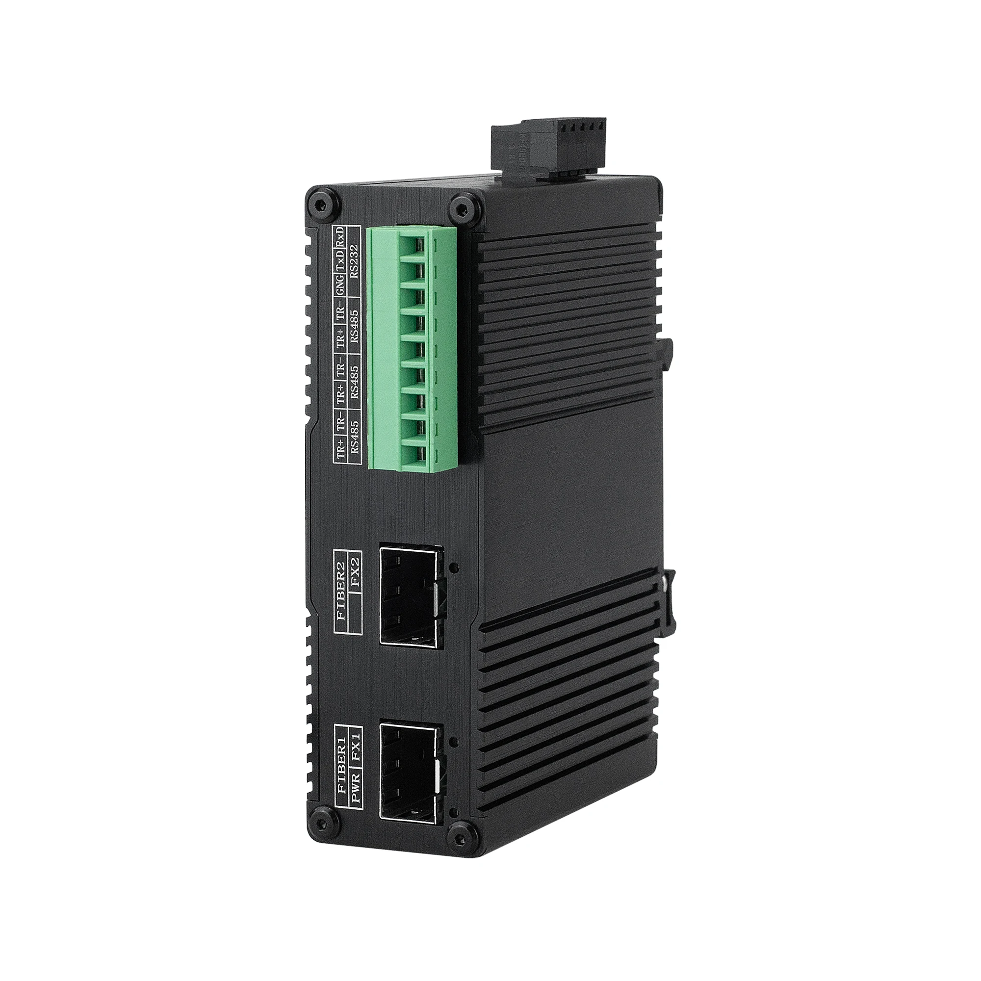 Industrial Serial RS232 RS485 RS422 to Fiber Converter DIN Rail SC/SFP Seria Fiber Optical Modem