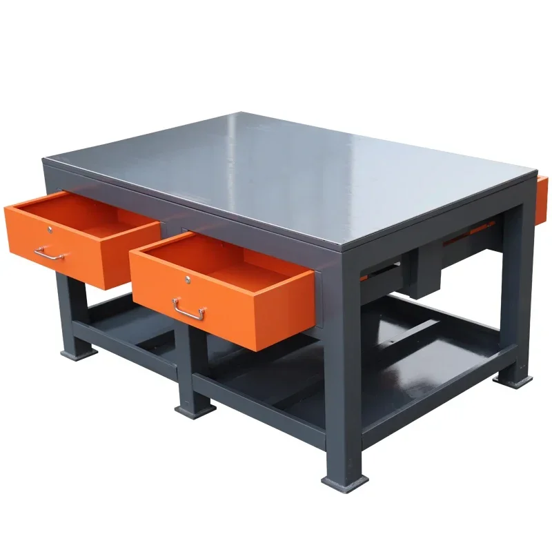 pliers workbench workshop, steel mold maintenance and assembly, welding inspection water mill cast iron