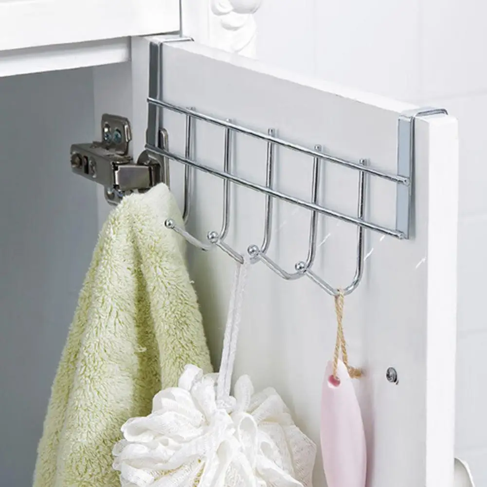 

Современный сверхмощный дверной крючок из нержавеющей стали, органайзер, несущая способность для полотенец для одежды, простой в установке домашний органайзер