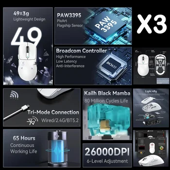 10 最佳銷售 x6 滑鼠 - №3