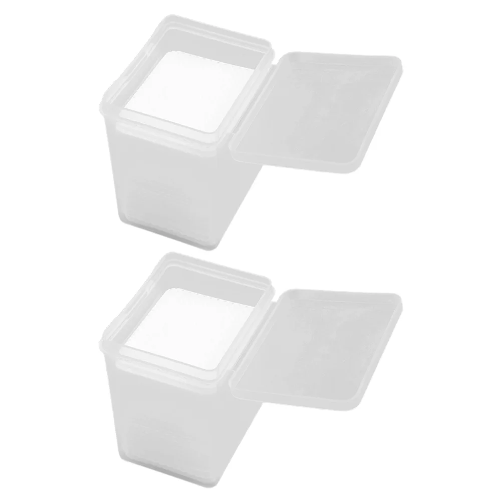 400개 속눈썹 연장 글루 와이프 비직포 청소 패드 여행 및 일상용 속눈썹 연장 와이프