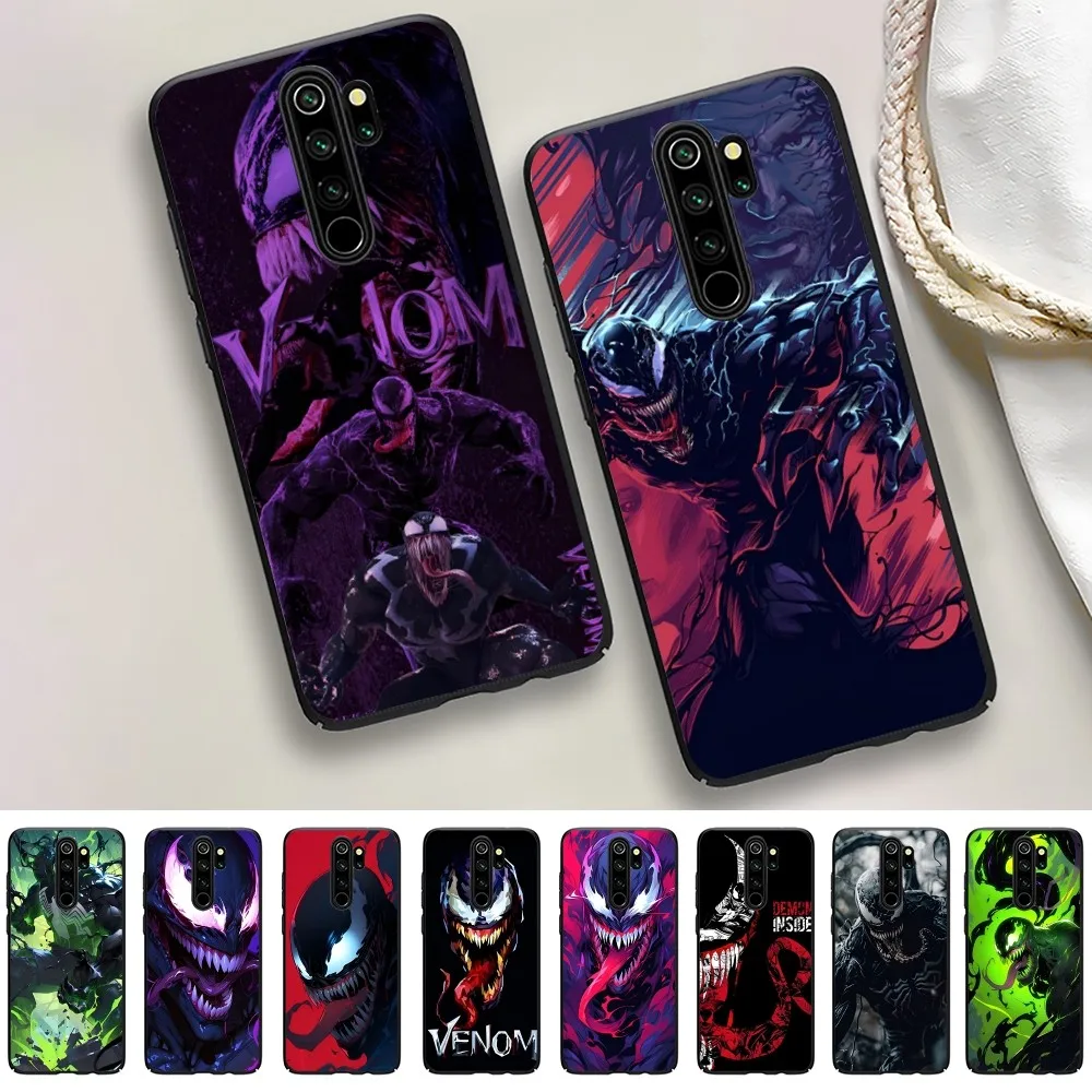 Classic Movie V-Venom Phone Case For Redmi 5 6 7 8 9 10 Plus Pro 6 7 8 9 A GO K20 K30 K40 Pro Plus F3 Fundas