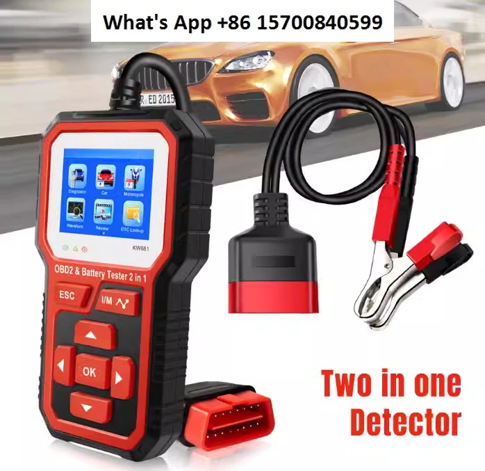 

KW681 2-in-1 V6-12V car battery tester car fault diagnosis instrument battery tester