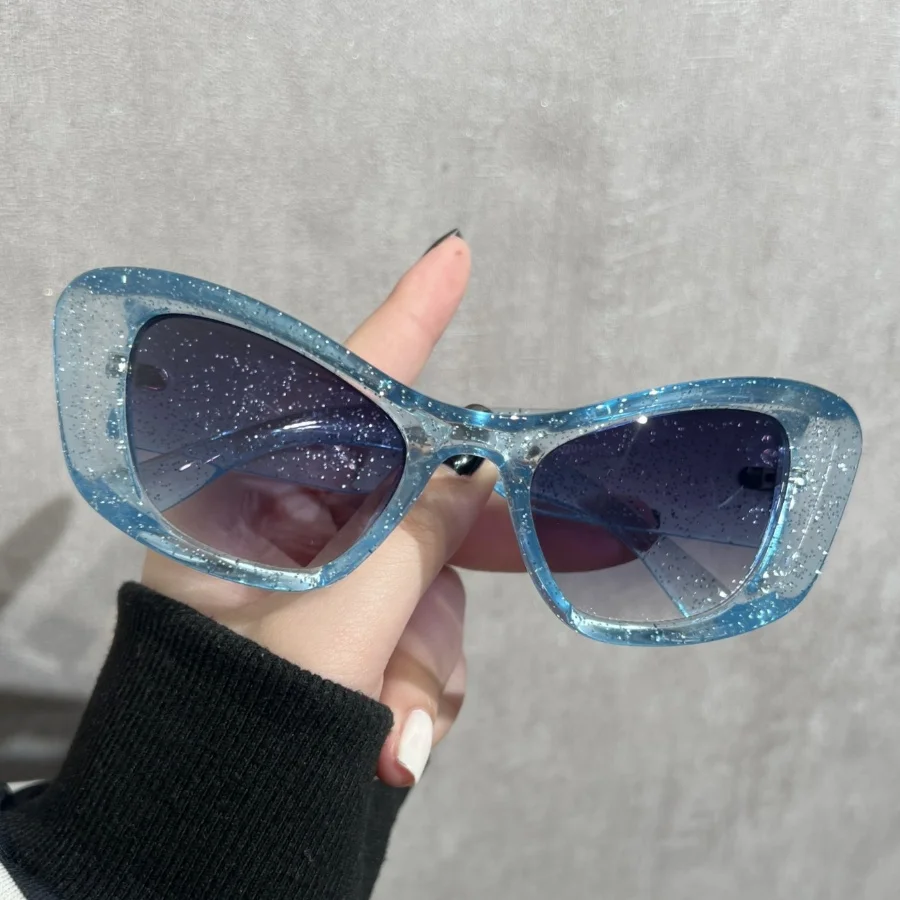 Lunettes unisexes à la mode, 1 pièce, nouvelle personnalité tendance, Punk irrégulier, Style de rue futuriste, cadeau de noël, décoration quotidienne Pa