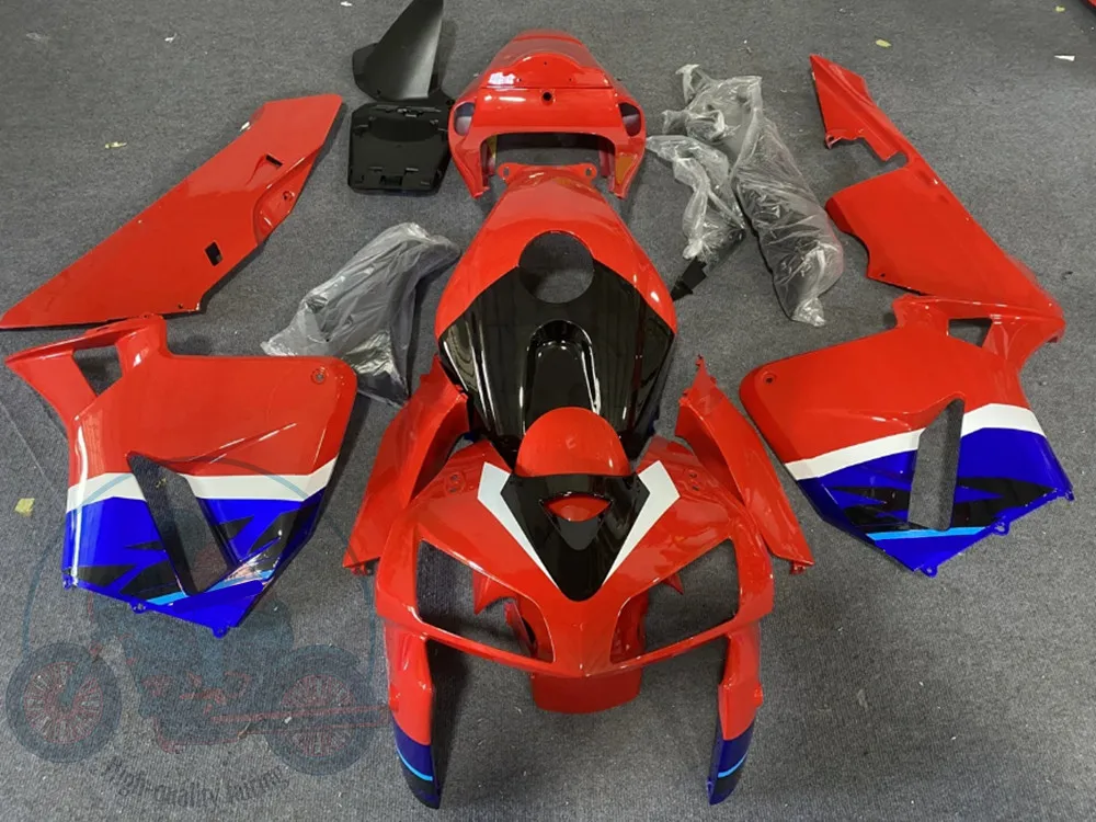 High quality New ABS Full Fairings Kit Fit for HONDA CBR600RR F5 2005 2006 05 06 Bodywork Set Custom Red Blue