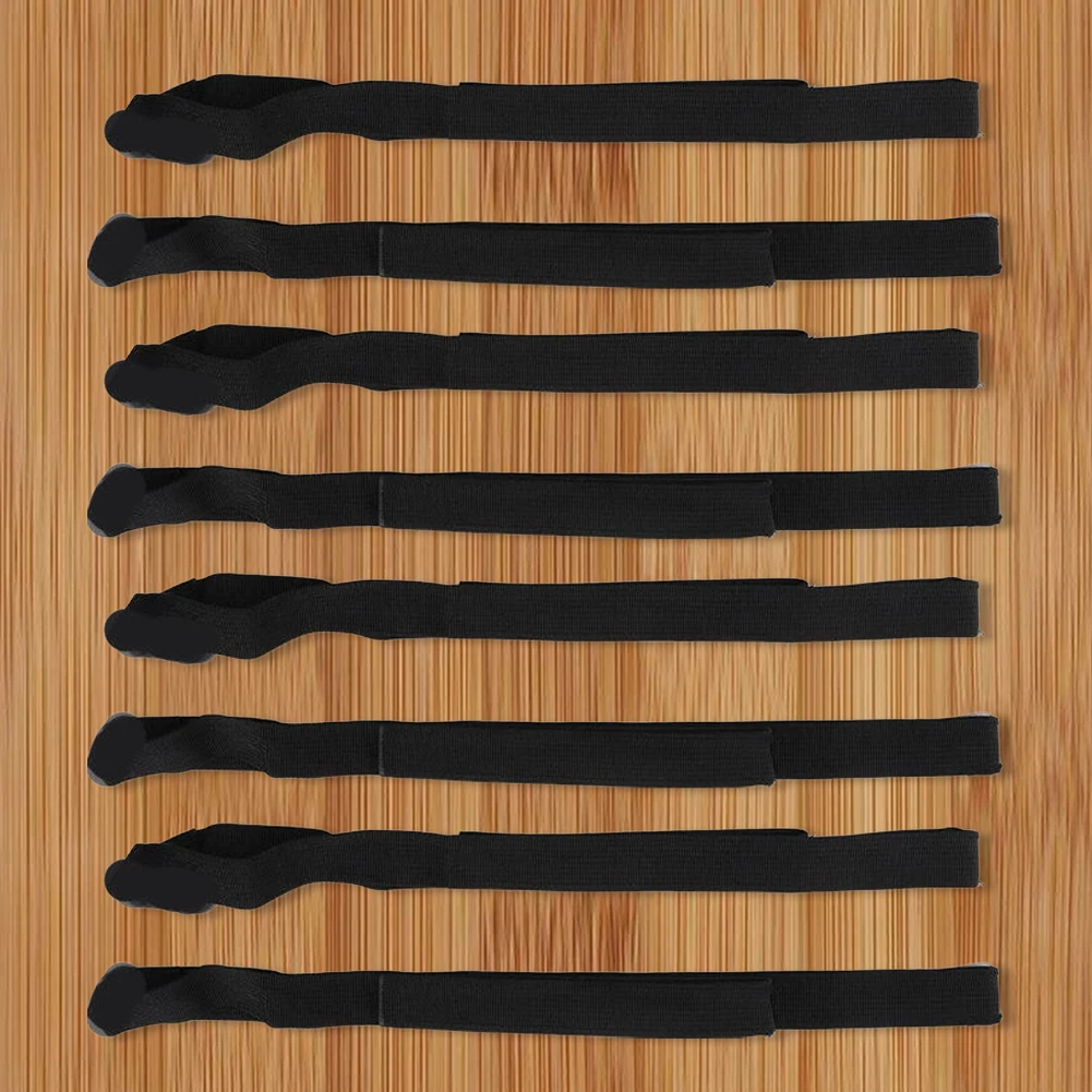 

8 Pcs Garden Aerator Shoes Strap Nylon Grass Spiked Shoes Straps Gardening Scarifier Strap Garden Spike Shoes Laces Garden Tool