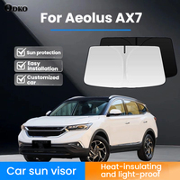 For Aeolus AX7 Interior Accessories Car Front Window Sunshade Custom Fit Windshield UV Protection Sun Shade Heat Insulation