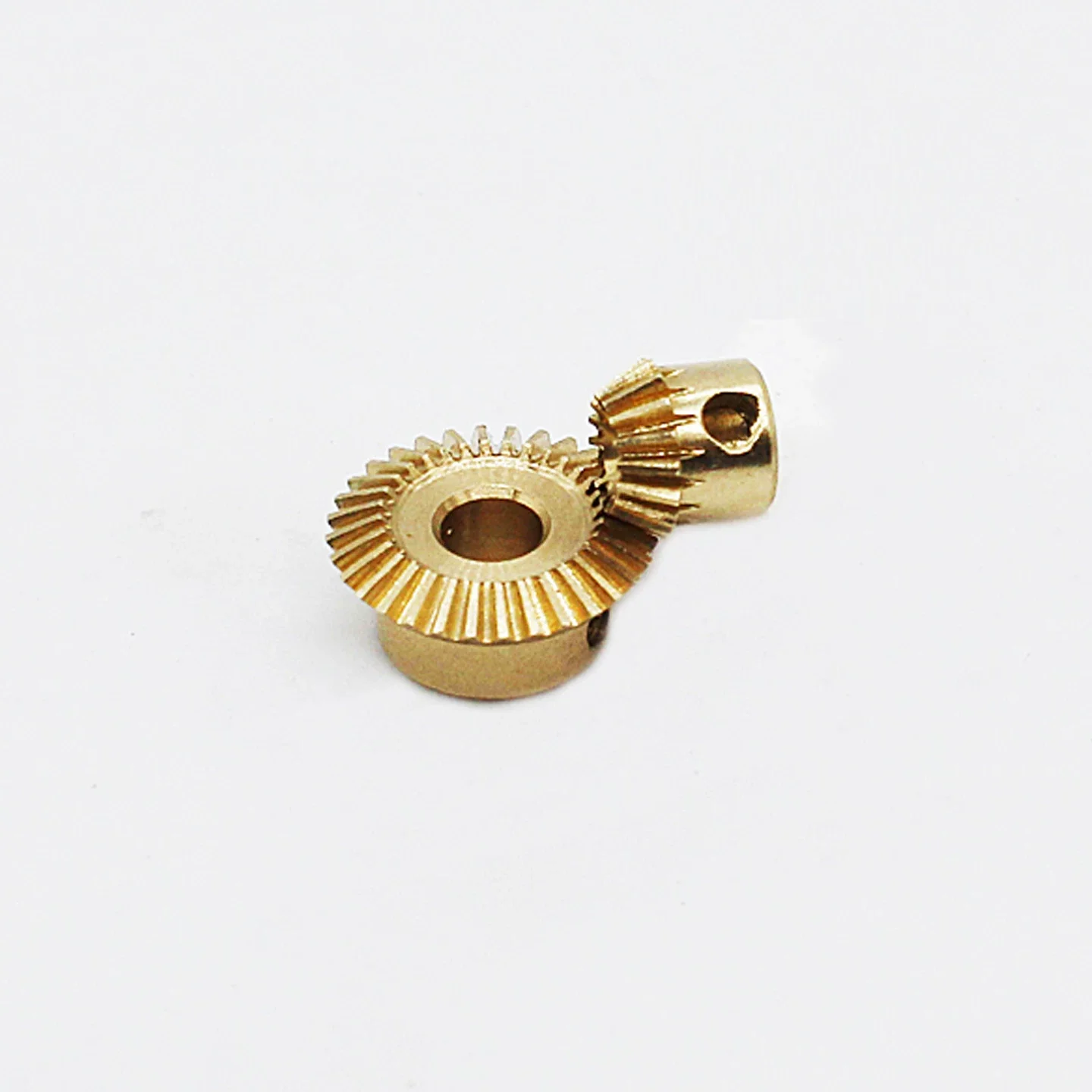 2pcs/set 0.3 Module Brass Bevel Gear,16T / 32T 90 Degree Miter Gear, Reduction Drive Gear for RC Model Car Micro DIY Project