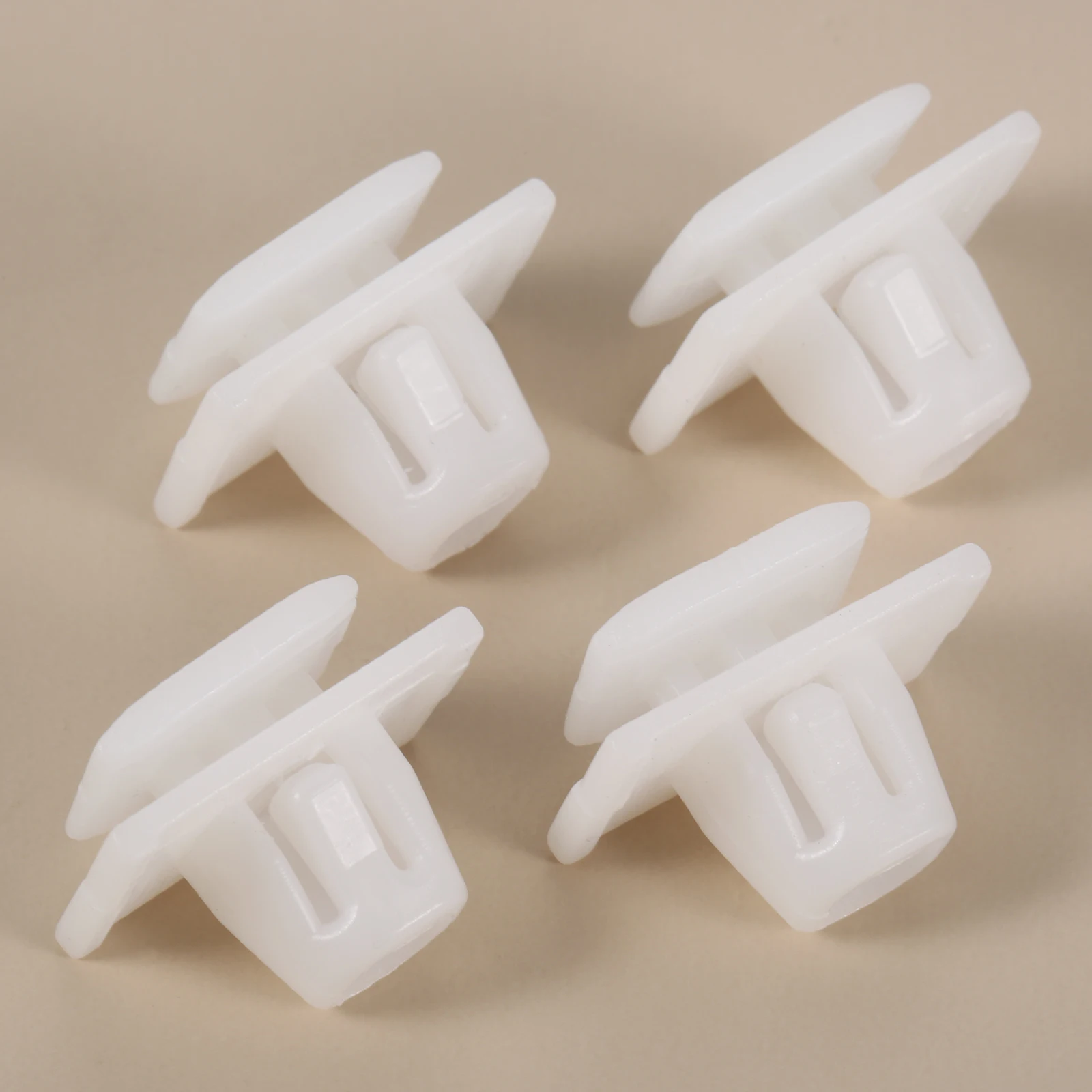 20Pcs Auto Car Lower Outer Door Weatherstrip Clip White Nylon Clip Replaces for Honda 75315-S9A-004 CR-V 2002–On Car Accessories