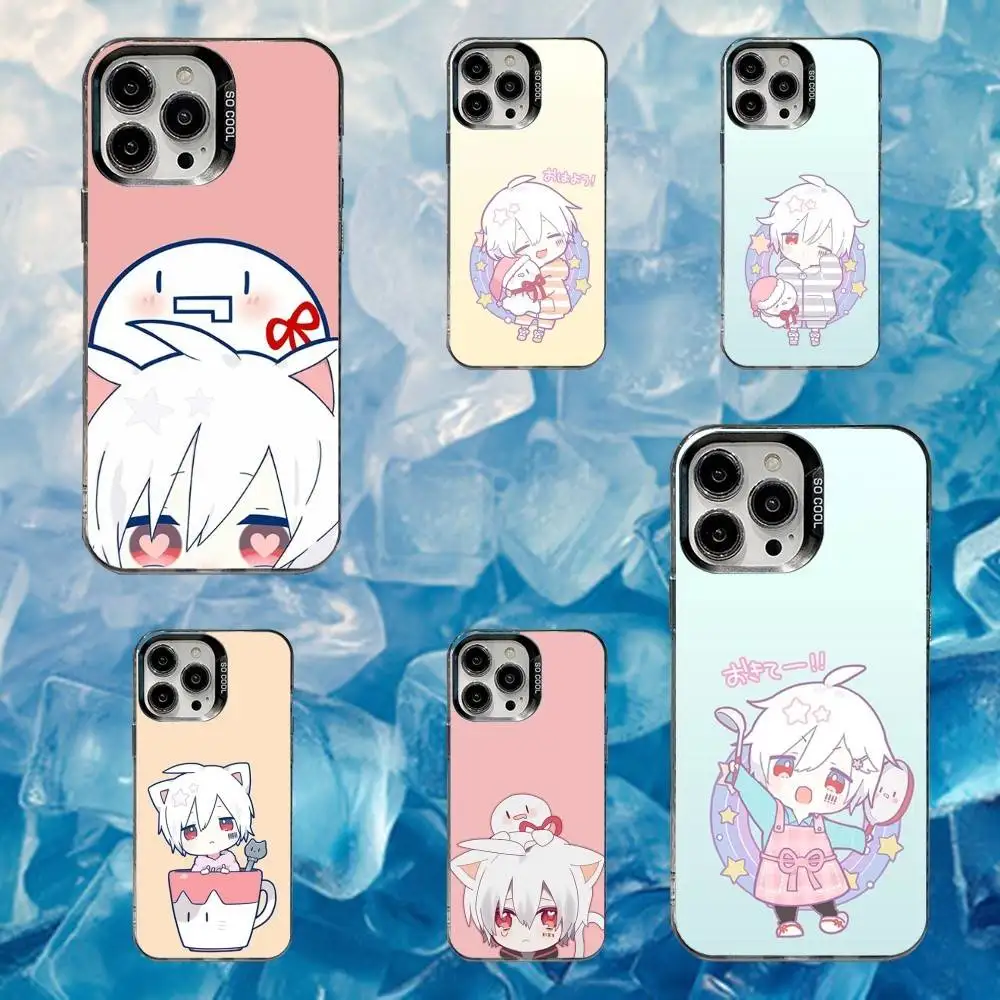 

Anime mafumafu Phone Case For iPhone 16,15,14,13,12,11,Mini,Pro,SE,MAX White Matte Shockproof Cover