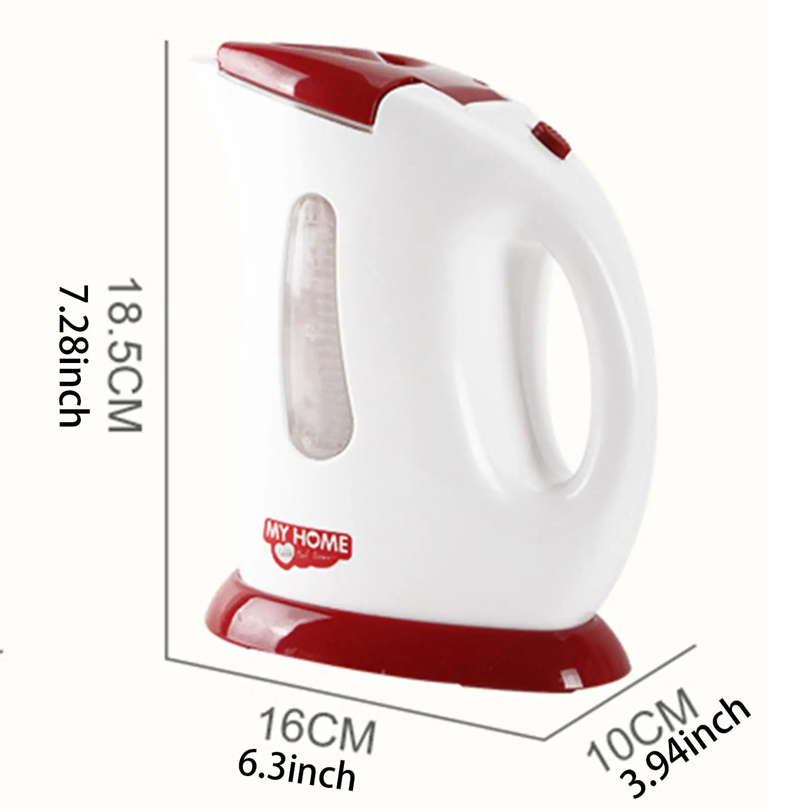 Electric Tea Kettle Toy Built in Light and Music Early Educational Children