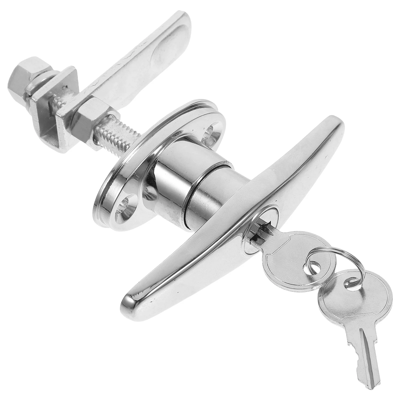 

T Handle With Keys Garage Door Handle Replacement Barn Gate Lock Set Outdoor Shed Handles Sliding Door Lock Security Hardware