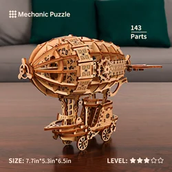 Exquisite 3D Wooden Puzzles DIY Building Block Crafts Decoration Model Education Puzzle Toys Festival Gifts For Kids teens Adult