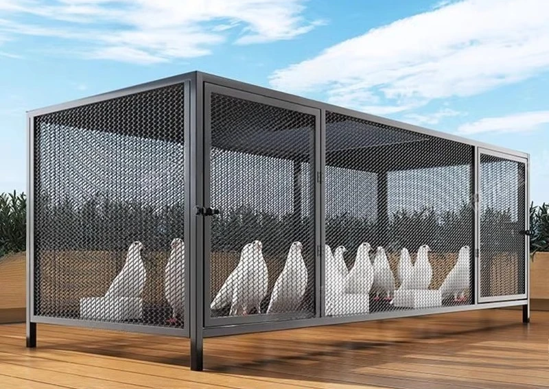 New encrypted chicken cage rabbit cage pigeon cage household extra large folding breeding chicken coop goose