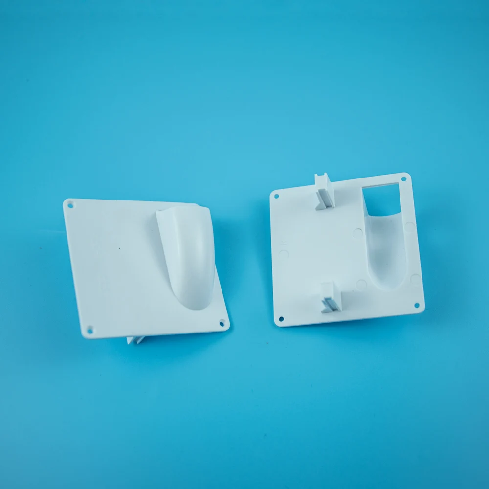 1 Pair Plastic Servo Motor Housing Covering Plate Protector Board White Case Protection Mount Bracket For RC Fixed-wing Airplane