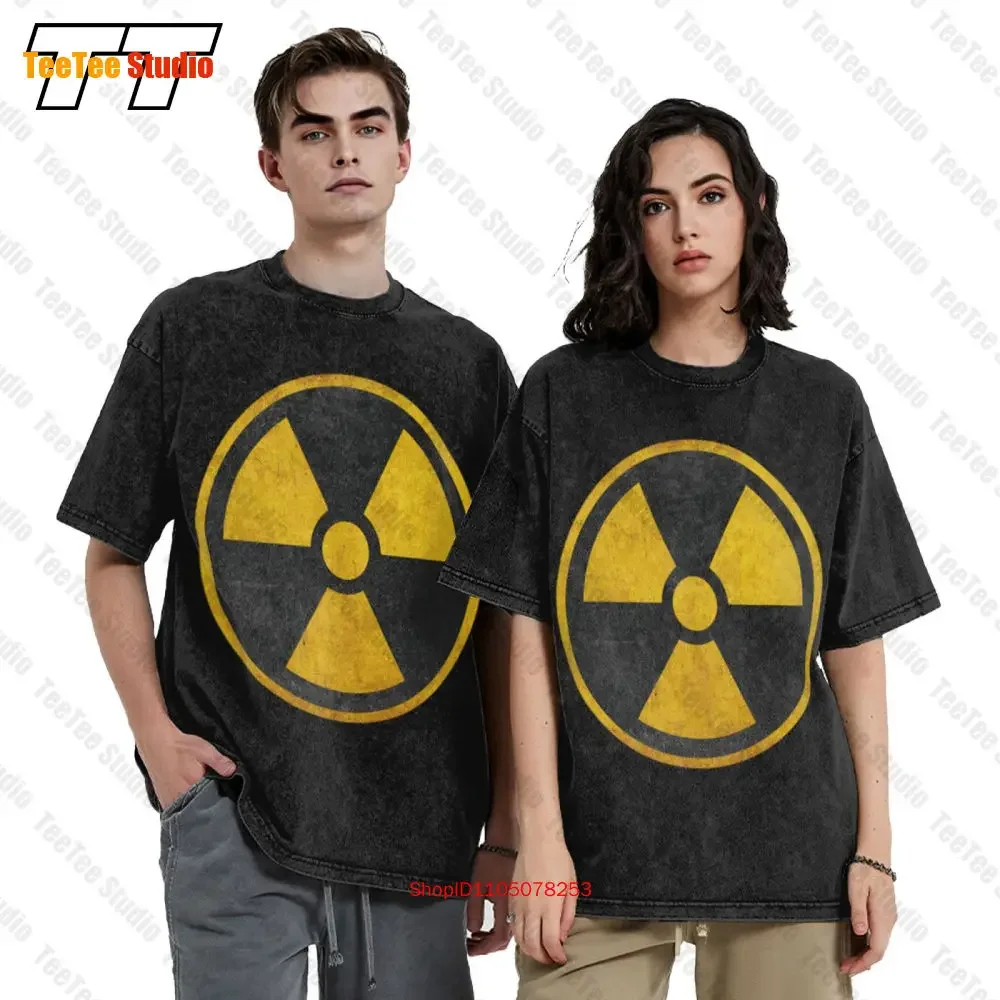 Nuclear Reactor Vintage Oversized T-Shirt 50RP Shirt Gym Men