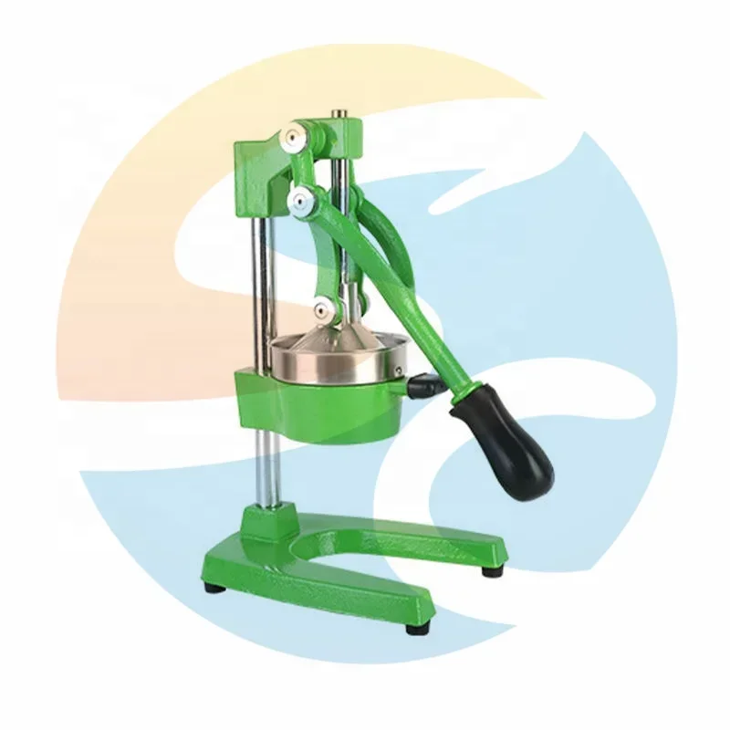 Manual Orange Professional Citrus Juicer Orange Crusher Painted Cast Iron Stainless Steel SC