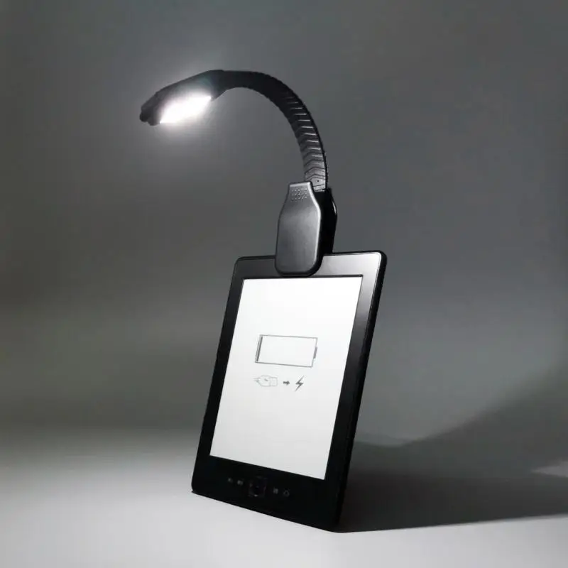 M7DA LED كتاب حماية العين ضوء قابل للتعديل مشبك صغير على مصباح مكتبي USB قابل لإعادة الشحن