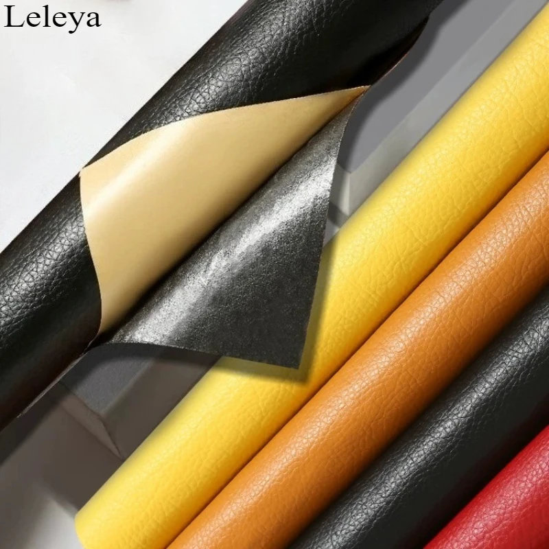 

Self Adhesive Leather for Sofa Repair Patch Furniture Table Chair Sticker Seat Bag Shoe Bed Fix Mend PU Artificial Leather Skin
