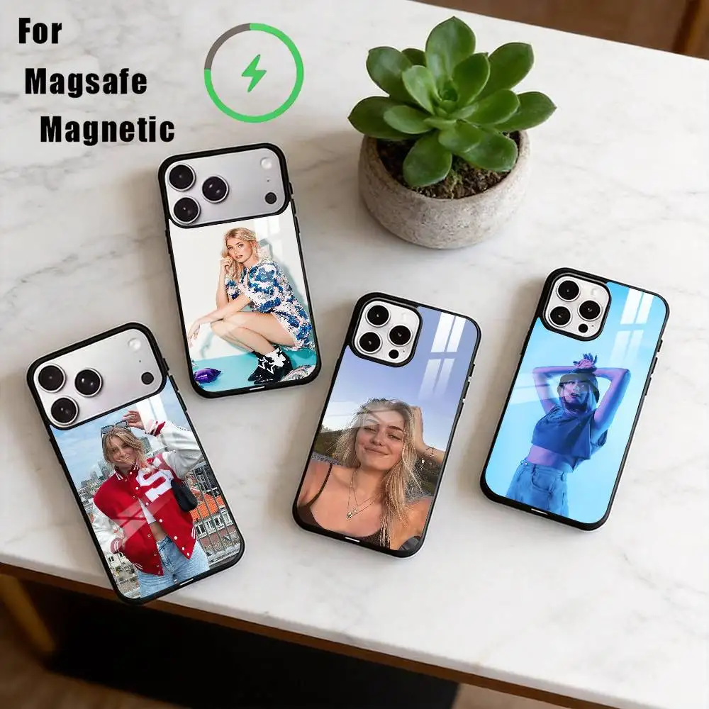 

Marije Zuurveld Singer Phone Case For iPhone17,16,15,14,13,12,11 Plus,Pro Supports Magnetic Wireless Charging