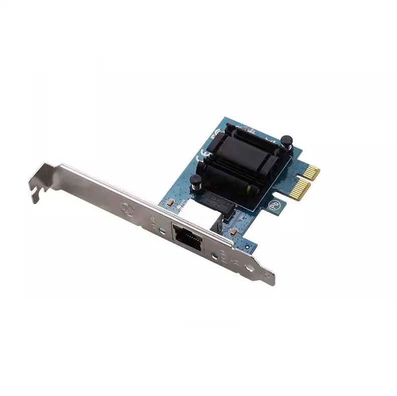 2.5G PCI-E To RJ45 Network Card RTL8125B Chip Gigabit Ethernet PCI Express Network Card 10/100/2500Mbps 1Gbps/2.5Gbps For PC