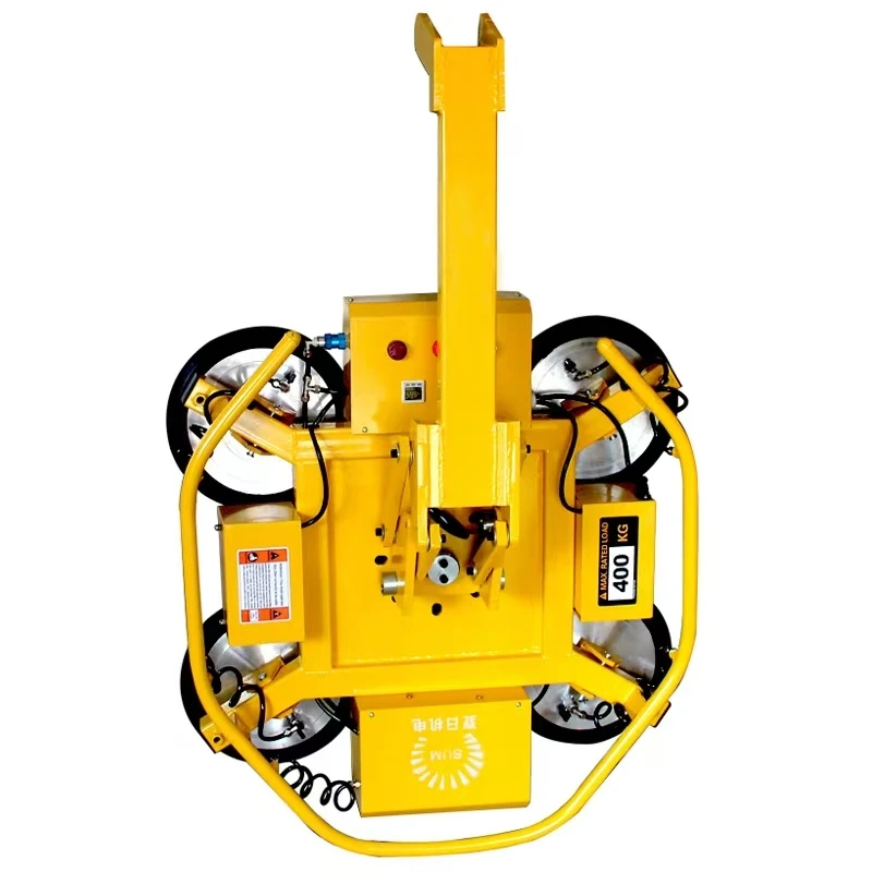 Heavy Duty Electric Multi-Material Suction Cup Strong Outdoor Curtain Wall Vacuum Glass Lifting Hoist Crane