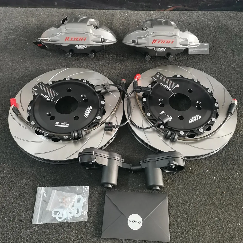 

High Quality DT48 Steel Disc Rear 380X28 4-piston brake caliper kit fits for BMW 5 Series Li (G38) 2017+