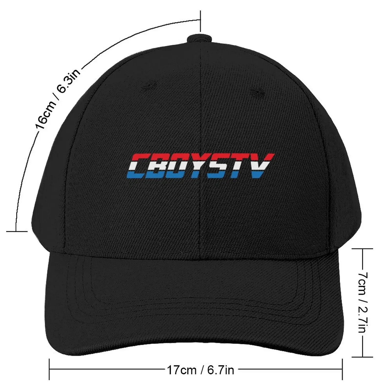 Cboystv Merch Cboystv Logo Baseball Cap Gentleman Hat fashionable Women Beach Fashion Men's