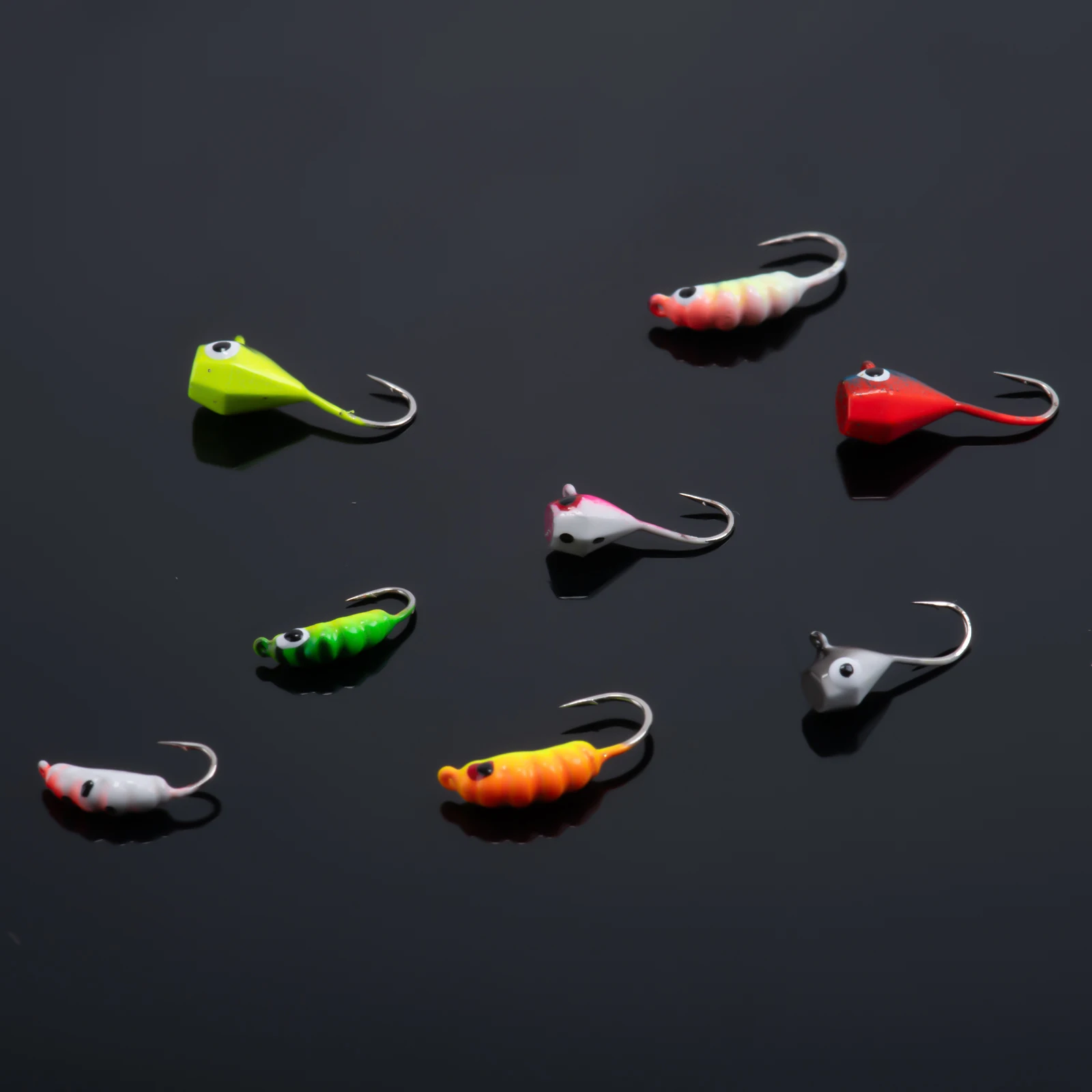 

Набор для зимней рыбалки Goture: 24 приманки-джиги/коробка, прочные крючки, отличное соотношение цены и качества, с коробкой для хранения, для пресной/соленой воды