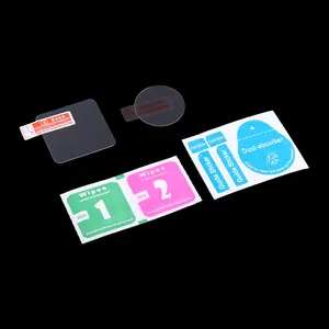 Bilashmart 9H Hardness Tempered Glass Screen Protector DJI Action 2 Lens Protective Film Sports Camera Accessories